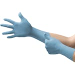 Ansell TouchNTuff 92-670 Blue Nitrile Gloves