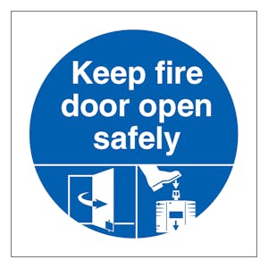 Dorgard Keep Fire Door Open Safely