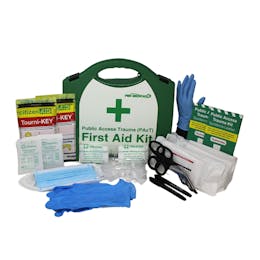 Public Access Trauma (PAcT) First Aid Kit - with 2 x Tourni-Key Plus