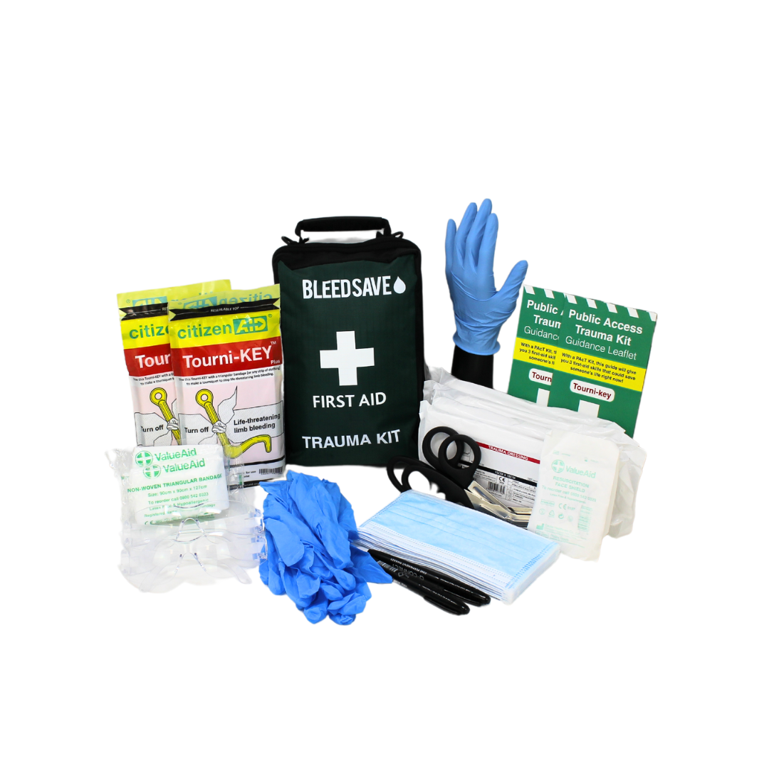 Public Access Trauma (PAcT) Kit - with 2 x Tourni-Keys - Soft Case ...