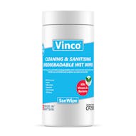 Vinco-ZeroWipe Biodegradable Wet Wipe Tubs & Refills