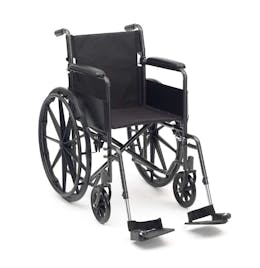 Silver Sport Steel Self Propel Wheelchair