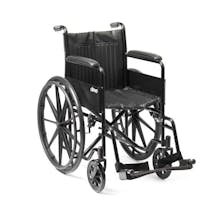 S1 Budget Steel Wheelchair 