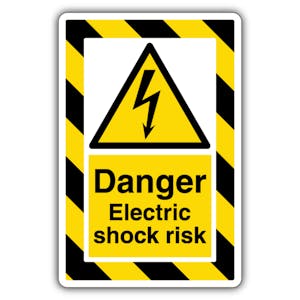 Danger Electric Shock Risk - ExtraViz