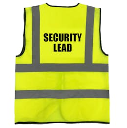 Standard Hi-Vis Vest - Security Lead