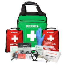 BleedSave Trauma Kit Rucksack with 2 x Enhanced Bleed Control Kits