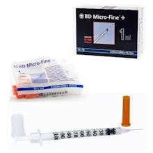 BD Microfine Insulin Syringes with Needles