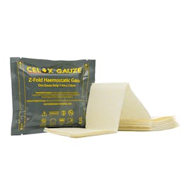 Celox™ Gauze 5’ Z-Fold – Combat-Ready Haemostatic Dressing