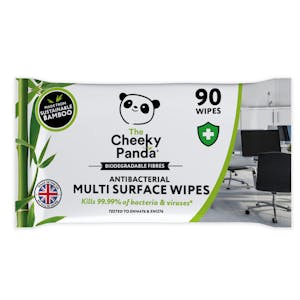 Cheeky Panda Bamboo Anti Bacterial Surface Wipes