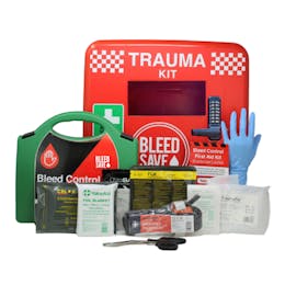 BleedSave Trauma Cabinet with Comprehensive Bleed Control Kits