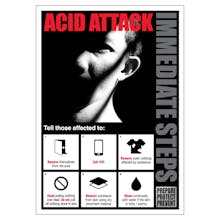 Acid Attack Poster