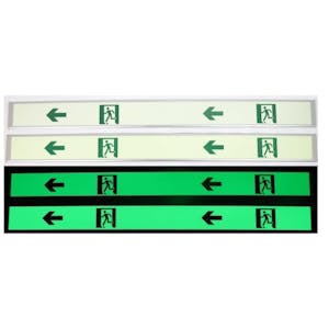 Photoluminescent Low Location Lighting Strips