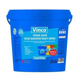 Vinco-SegreWipe Food Safe Disinfectant Wet Wipes