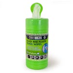 Dirteeze Glass and Plastic Trade Wipes - Tub