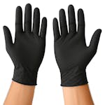 Touchflex Black Powder Free Nitrile Gloves