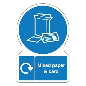 Shaped WRAP - Mixed Paper & Card