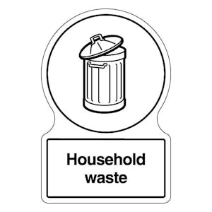 Shaped WRAP - Household Waste