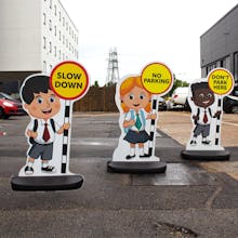 Road Safety Squad - Classic Uniform - Cut Out Signs