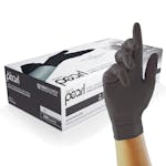 Unigloves Black Pearl Nitrile Gloves