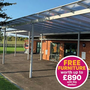 OFFER Winterbourne Freestanding Canopy Shelter
