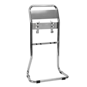 Firechief Flat-Pack Tubular Stand - Double - Chrome