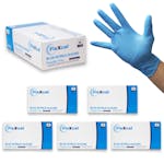 Economy Blue Powder Free Nitrile Gloves