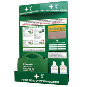 Workplace First Aid & Eye Wash Station