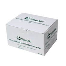 Value Aid Alcohol Free Sterile Saline Cleansing Wipes