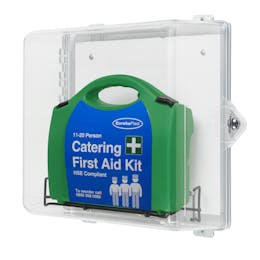 Clear Cabinet with 500ml Emergency Eye Wash Kit