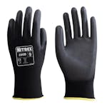 Unigloves Nitrex 290B - Polyester PU Coated Gloves - Black