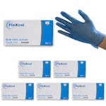 Economy Powder Free Blue Vinyl Gloves