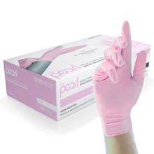 Unigloves Pink Pearl Nitrile Gloves