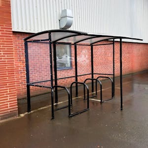 Open Fronted Cycle Shelter