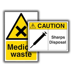 Medical Waste Signs