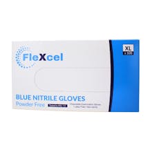 Economy Blue Powder Free Nitrile Gloves