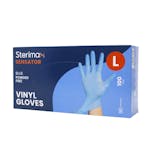Sensator Blue Powder-Free Vinyl Gloves