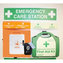 Defibrillator + Trauma Kit - Emergency Care Station