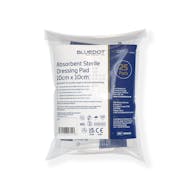 Blue Dot Sterile Absorbent Dressing Pads