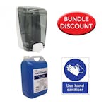 PBH Anti-Bacterial Hand Wash Bundle With Manual Dispenser
