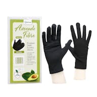 Avocado Fibre Adult Black Eczema Gloves
