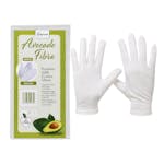 Avocado Fibre Adult White Eczema Gloves