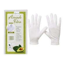 Avocado Fibre Adult White Eczema Gloves