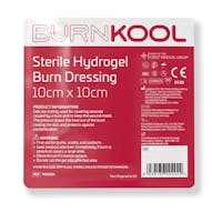 BurnKool Sterile Hydrogel Burn Dressing 10cm x 10cm