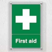 First Aid - Acrylic Signs