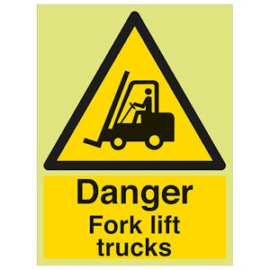 GITD Danger Fork Lift Trucks