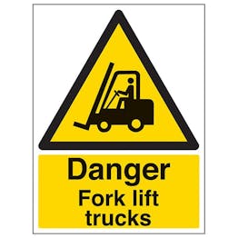 Eco-Friendly Danger Fork Lift Trucks - Portrait