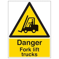 Warning Super-Tough Rigid Plastic Signs