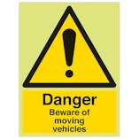 GITD Beware of Moving Vehicles