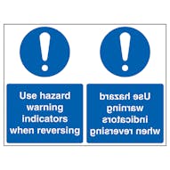 Use Hazard Warning Indicators When Reversing - Mirrored