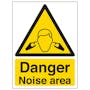 Danger Noise Area - Portrait